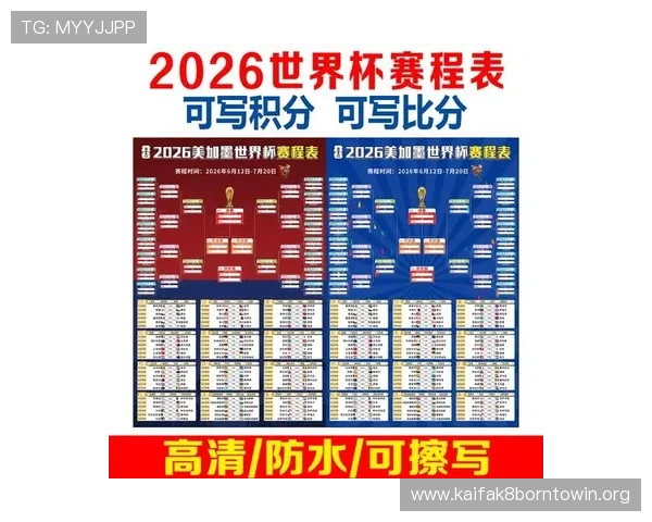 2026年美加墨世界杯比赛时间表及赛程安排，详细赛事时间表帮助球迷合理安排观看计划